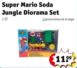 Kruidvat Super mario soda jungle diorama set aanbieding