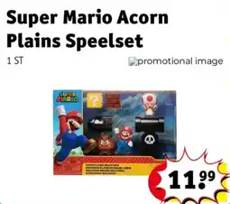 Kruidvat Super Mario Acorn Plains Speelset aanbieding