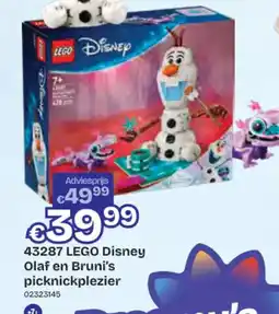 Dreamland lego disney olaf en bruni's picknickplezier aanbieding