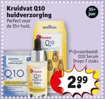 Kruidvat kruidvat q10 huidverzorging Q10 serum drops aanbieding