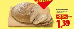 Lidl Bruin boerenbrood aanbieding