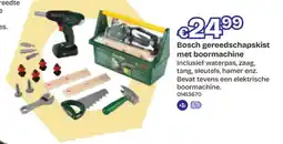 Dreamland Bosch gereedschapsskist met boormachine aanbieding