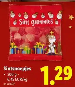 Lidl Sintsnoepjes aanbieding
