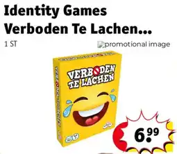 Kruidvat Identity Games Verboden Te Lachen aanbieding