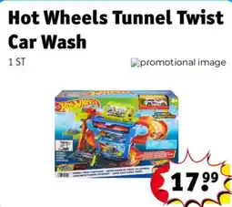 Kruidvat Hot Wheels Tunnel Twist Car Wash aanbieding
