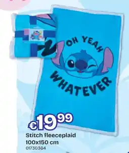 Dreamland Stitch fleeceplaid aanbieding