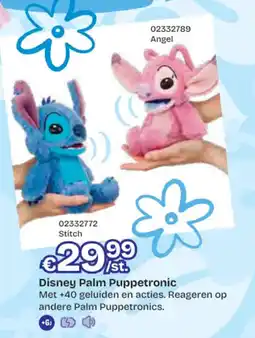 Dreamland Disney Palm Puppетronic aanbieding
