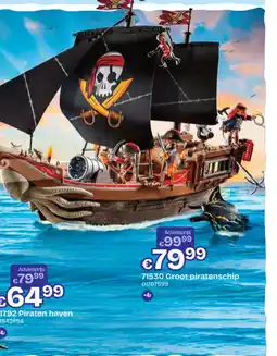 Dreamland Groot piratenschip aanbieding
