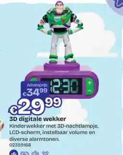 Dreamland 3d digitale wekker aanbieding