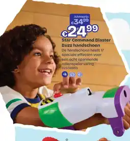 Dreamland Star Command Blaster Buzz handschoen aanbieding