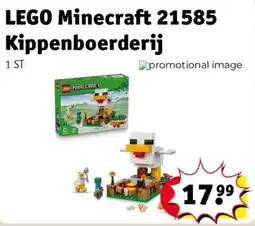 Kruidvat lego minecraft kippenboerderij aanbieding