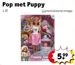 Kruidvat Pop met Puppy aanbieding
