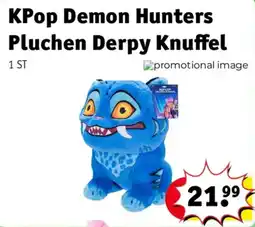 Kruidvat KPop Demon Hunters Pluchen Derpy Knuffel aanbieding