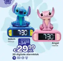 Dreamland 3D digitale alarmklok aanbieding