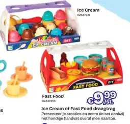 Dreamland Ice Cream of Fast Food draagtray aanbieding