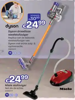 Dreamland Dyson draadloze steelstofzuiger aanbieding