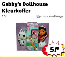 Kruidvat Gabby's Dollhouse Kleurkoffer aanbieding