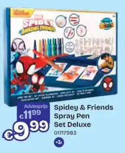 Dreamland Spidey & Friends Spray Pen Set Deluxe aanbieding