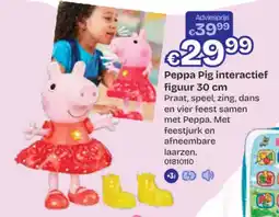 Dreamland Peppa Pig interactief figuur aanbieding