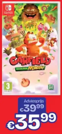 Dreamland Garfield: Buiten de Maandag aanbieding