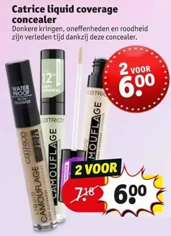 Catrice liquid coverage concealer
