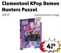 Kruidvat Clementoni KPop Demon Hunters Puzzel aanbieding