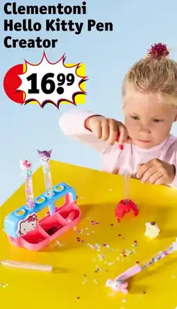 Kruidvat Clementoni Hello Kitty Pen Creator aanbieding