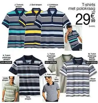 Damart T-shirts met polokraag aanbieding