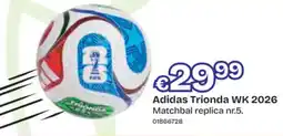 Dreamland Adidas Trionda WK 2026 Matchbal replica nr.5 aanbieding