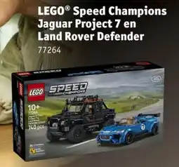 Kruidvat Lego Speed Champions Jaguar Project 7 en Land Rover defender aanbieding