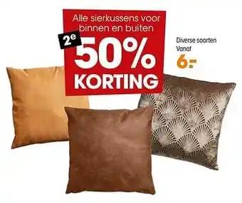Kwantum Sierkussens voor binnen en buiten aanbieding