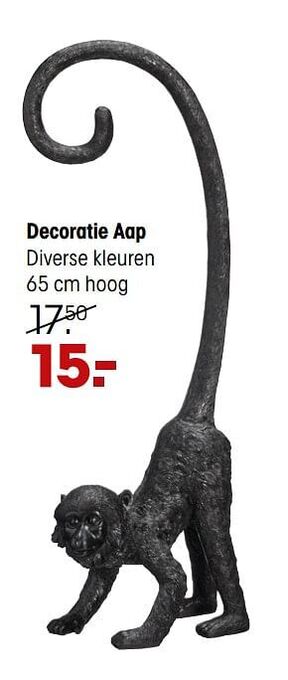 Kwantum Decoratie aap aanbieding
