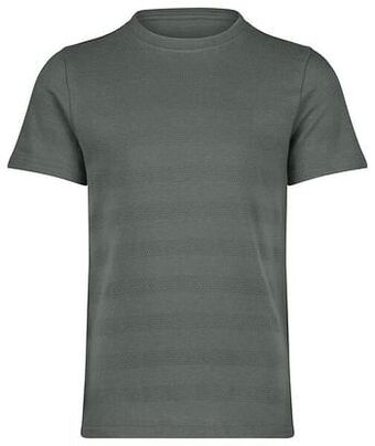 HEMA Kinder T-shirt Structuur Donkergroen (donkergroen)