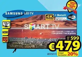 ElectroStock Samsung led tv ue55tu7172 aanbieding