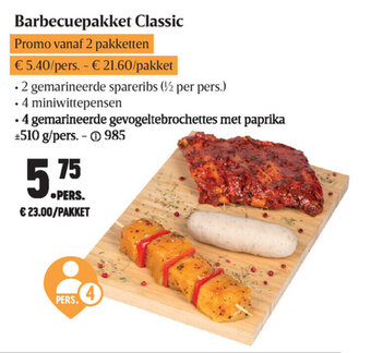 Barbecuepakket classic