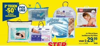 Makro Mistral Home Hoofdkussen My Pillow aanbieding