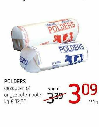 Polders Gezouten Of Ongezouten Boter
