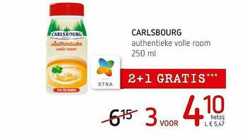 Spar Colruyt Carlsbourg Authentieke Volle Room aanbieding