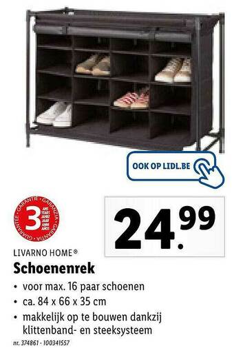 Lidl Schoenenrek aanbieding