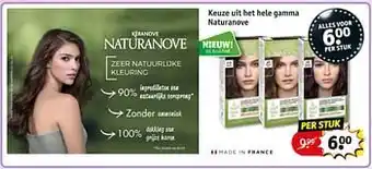 Keuze uit het hele gamma naturanove