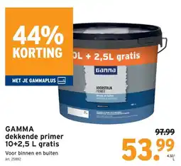 GAMMA Gamma dekkende primer aanbieding