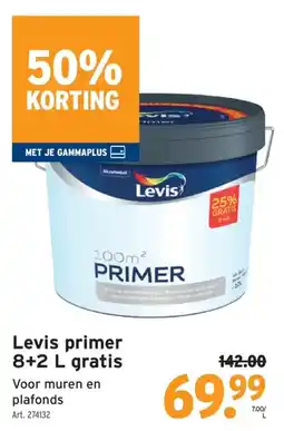 GAMMA Levis primer aanbieding