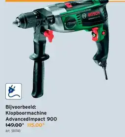 GAMMA Klopboormachine AdvancedImpact 900 aanbieding