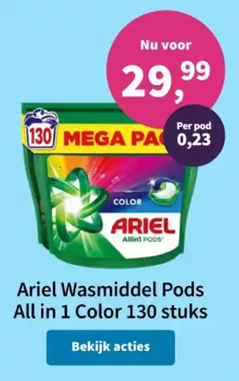 Ariel Wasmiddel Pods All in 1 Color