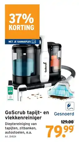 GAMMA GoScrub tapijt- en vlekkenreiniger aanbieding