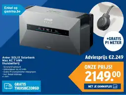 GAMMA Anker SOLIX Solarbank aanbieding