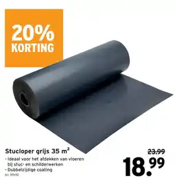 GAMMA Stucloper grijs aanbieding