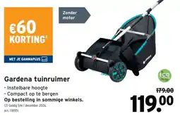 GAMMA Gardena tuinruimer aanbieding