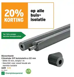 GAMMA buis-isolatie aanbieding