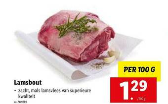 Lidl Lamsbout aanbieding